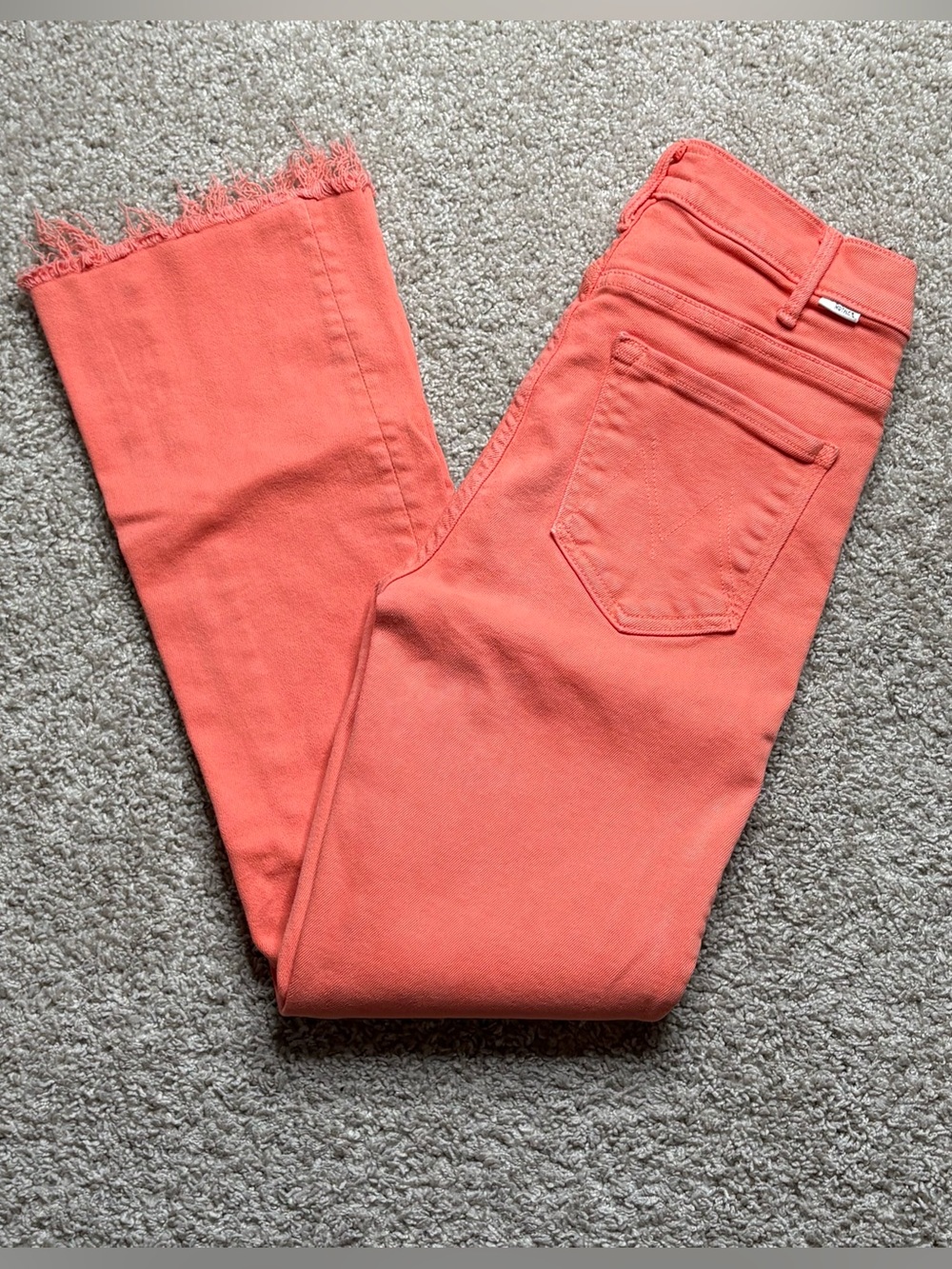 MOTHER The Hustler Ankle Fray